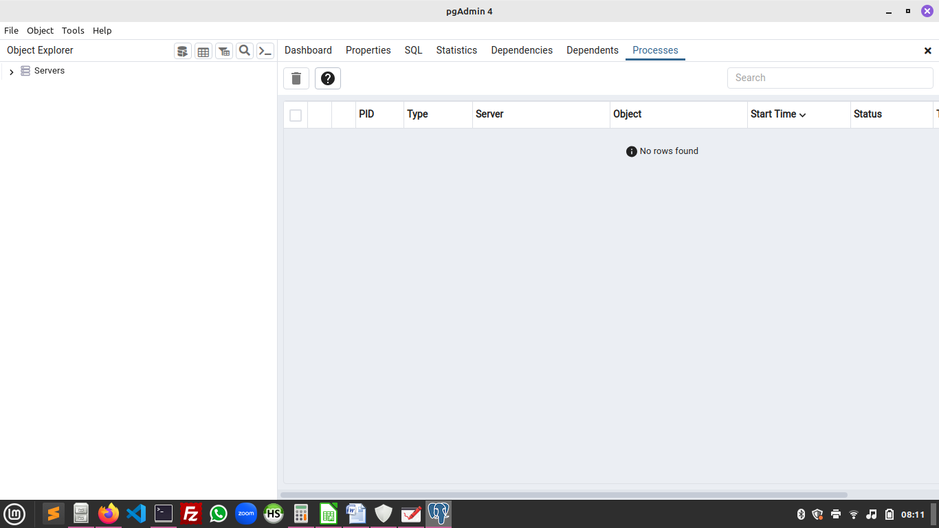 PGADMIN 4 & POSTGRESQL DI LINUX MINT